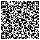 QR code with P & R Products Inc contacts
