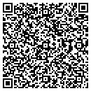 QR code with H Brian Peck contacts