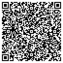 QR code with B Novello Construction contacts