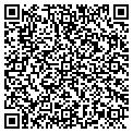 QR code with B & H Bicycles contacts