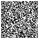 QR code with B J's Mini Mart contacts
