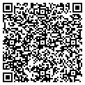 QR code with P&V DAmico contacts