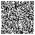 QR code with B & J contacts