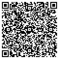 QR code with M M Bridal contacts