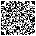 QR code with P & J contacts