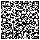 QR code with E S Custer contacts