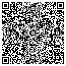 QR code with D & E Glass contacts