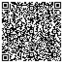 QR code with V & S Auto Service Co contacts