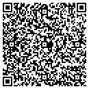QR code with P B Service contacts
