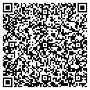 QR code with B & G Shoe Service contacts
