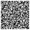QR code with B & T Sportswear contacts