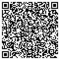 QR code with D & F Agency contacts