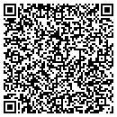 QR code with C & M Self Storage contacts