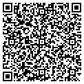 QR code with D & W Clearing contacts