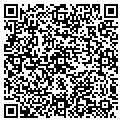 QR code with W M U G F M contacts