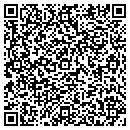 QR code with H and R Cleaning Inc contacts