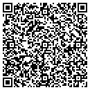 QR code with H & H Plastering Inc contacts