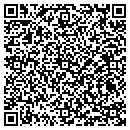 QR code with P & B's Video Center contacts