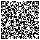 QR code with P J Textiles-Laundry contacts