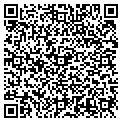 QR code with DVM contacts