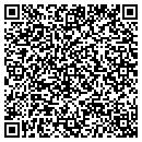 QR code with P J Moving contacts