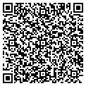 QR code with B K Balloomers contacts