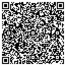 QR code with S & T Spouting contacts