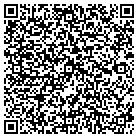 QR code with H R Janitorial Service contacts