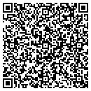 QR code with P & D's Saloon contacts
