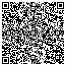 QR code with B & Auto Body and Sales contacts