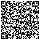 QR code with V & R Enterprises contacts