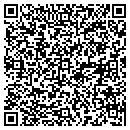 QR code with P T's Pizza contacts