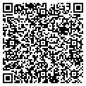 QR code with B & H Properties contacts