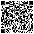 QR code with M & W Farms contacts