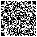 QR code with P T's Tavern contacts