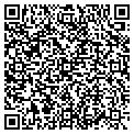 QR code with R & R Glass contacts