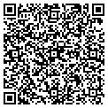 QR code with N S Paving contacts