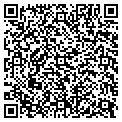 QR code with B & V Hauling contacts