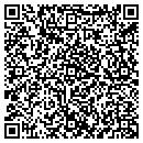 QR code with P & M Crab House contacts