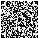 QR code with P R Builders contacts