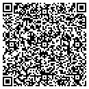 QR code with B E LTD contacts