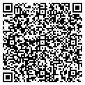 QR code with B & D Lumber contacts