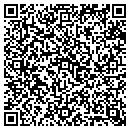 QR code with C and R Trucking contacts