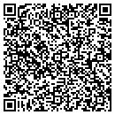 QR code with C & J Signs contacts