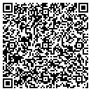QR code with V & P Engineering contacts
