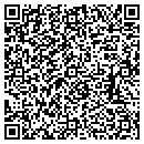 QR code with C J Barbers contacts
