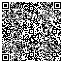 QR code with P D M Service Center contacts