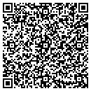 QR code with N Gambescia PHD contacts