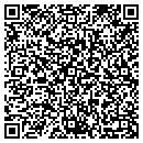 QR code with P & M Auto Sales contacts
