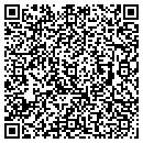 QR code with H & R Garage contacts